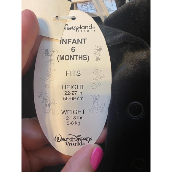 NWT Vintage Walt Disney World Baby Mickey Mouse Costume size 6 months - Picture 4 of 6